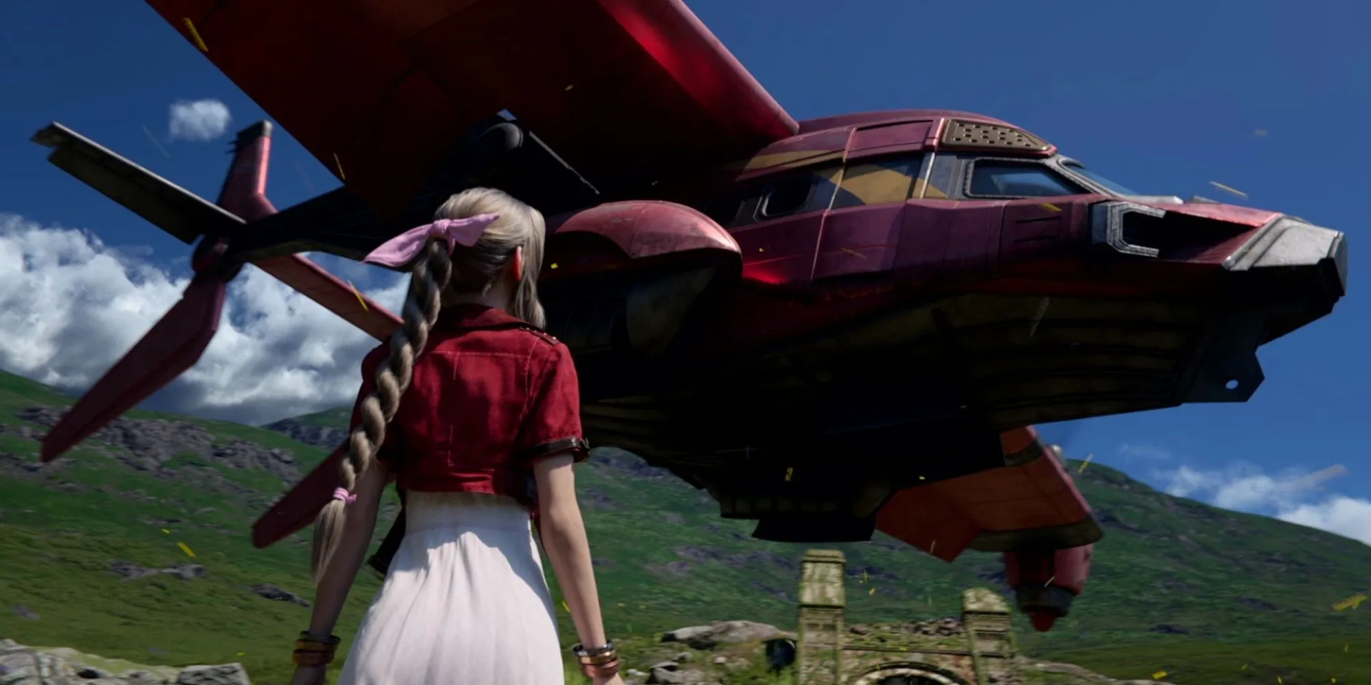 Aerith mỉm cười thanh thản trong một khoảnh khắc quan trọng của Final Fantasy VII Rebirth