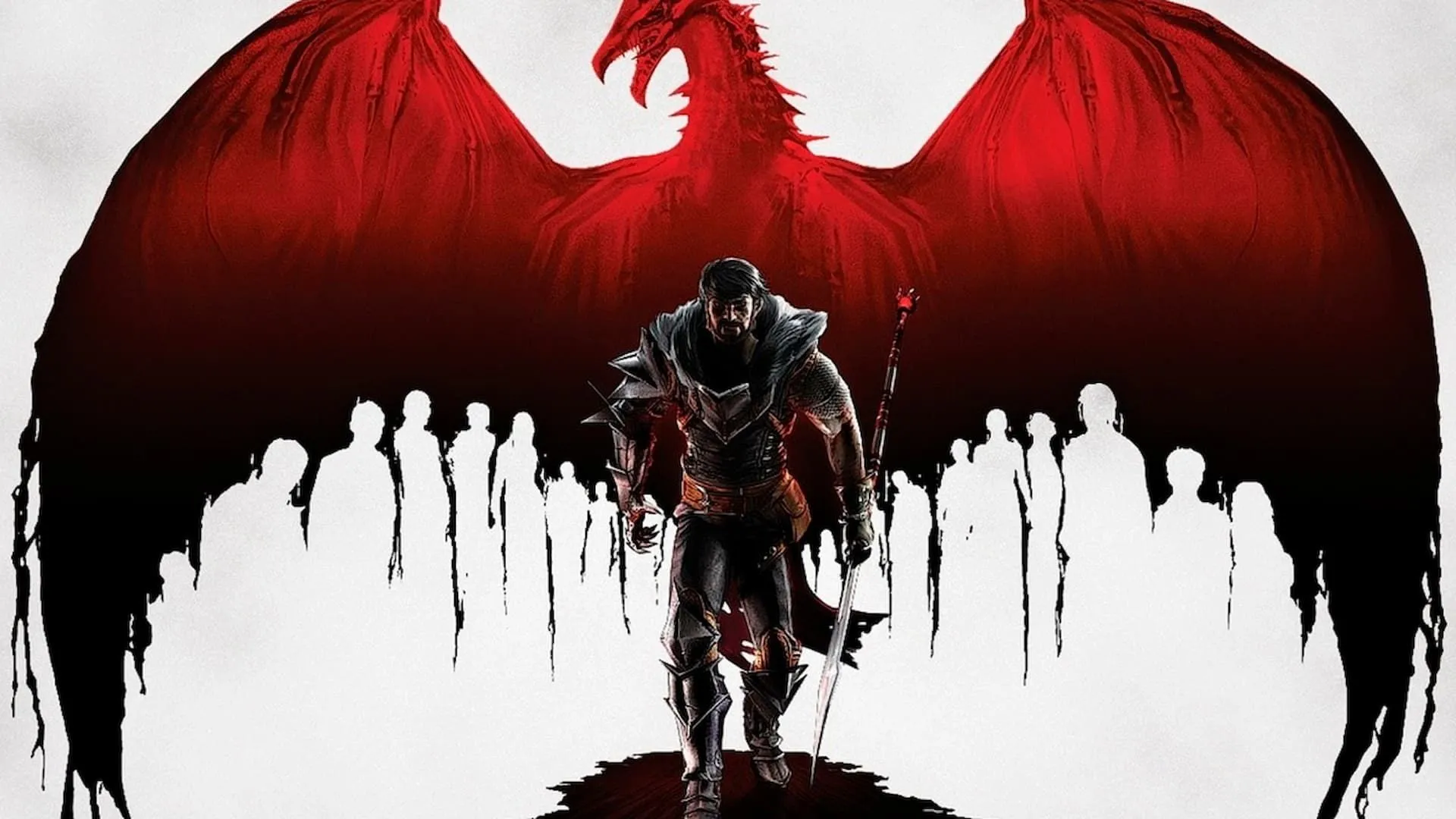 Ảnh bìa game Dragon Age 2 với nhân vật Hawke.