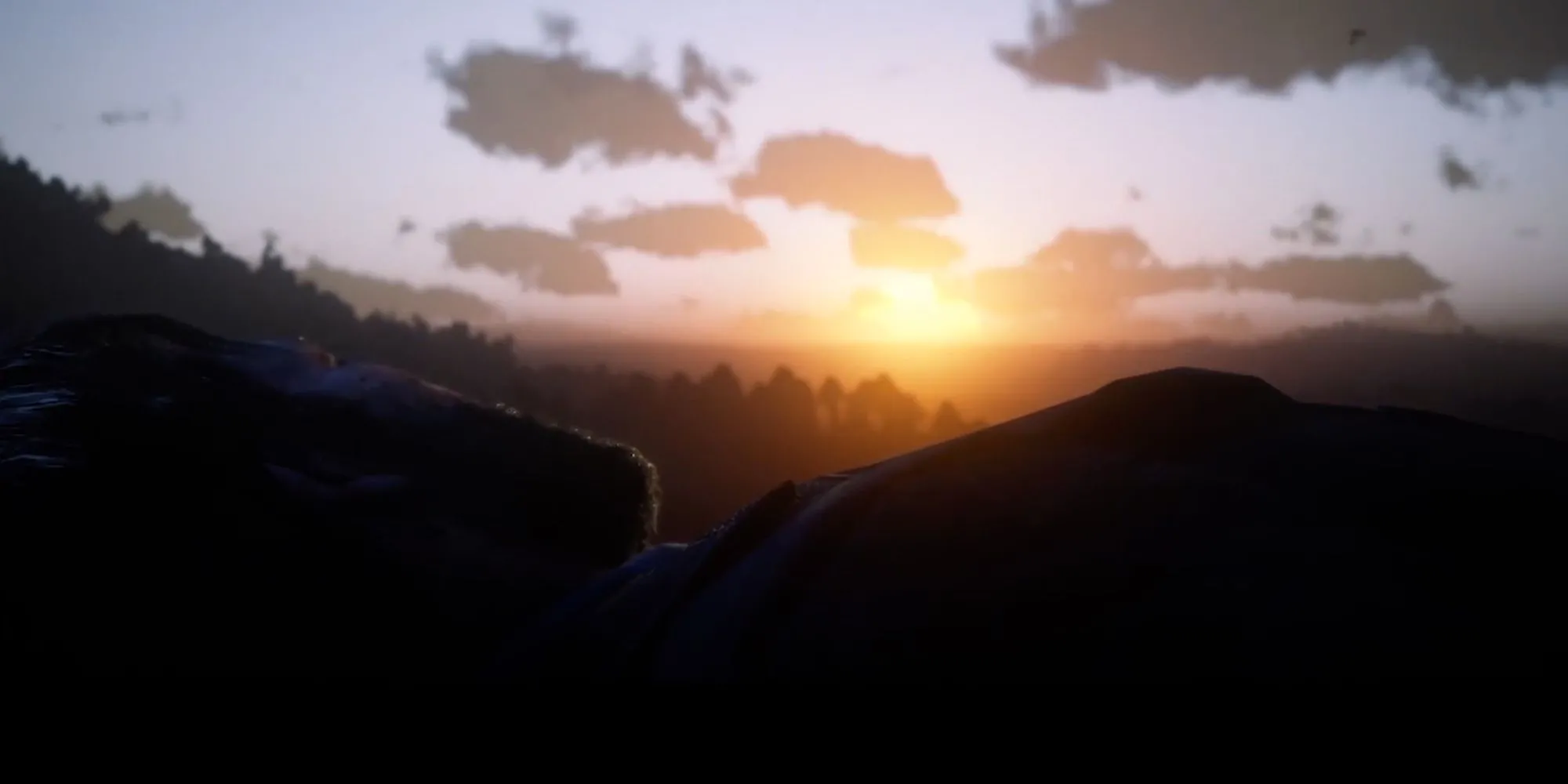 Arthur Morgan trong Red Dead Redemption 2 ngắm bình minh cuối cùng trước khi qua đời