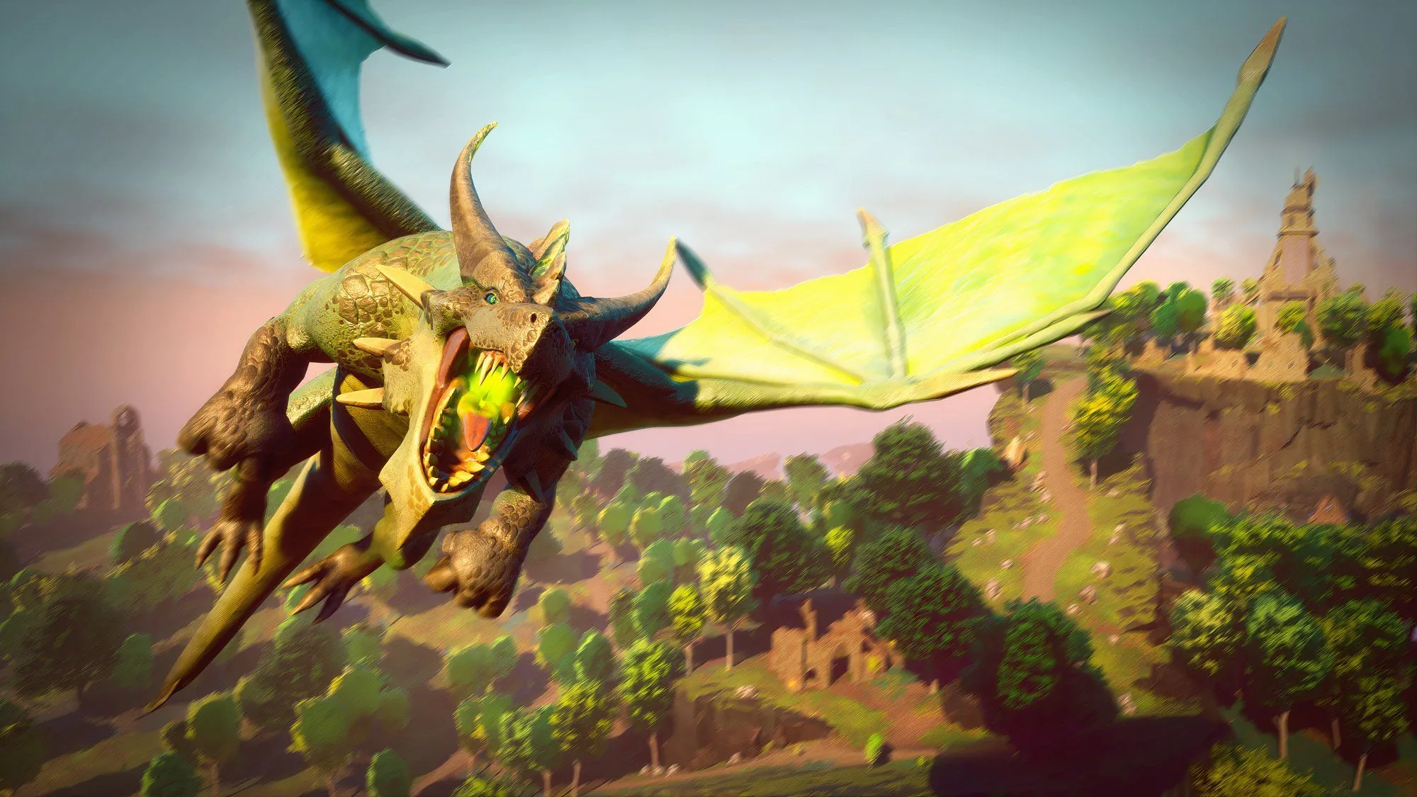 Artwork chính thức của game RuneScape: Dragonwilds