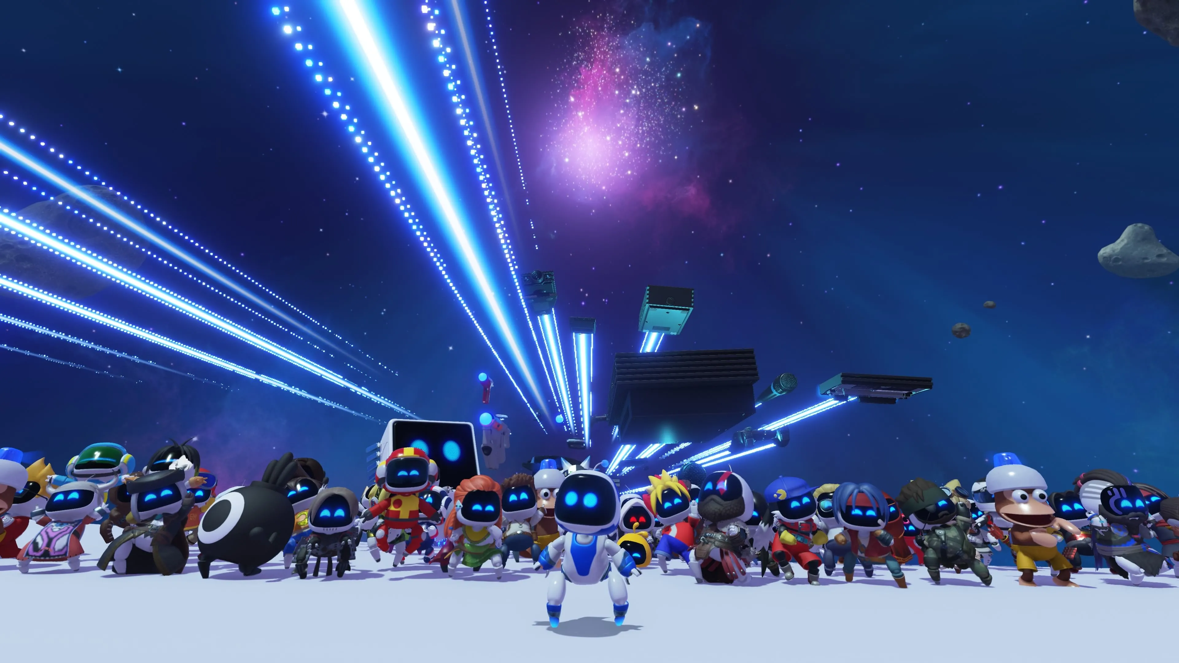 Astro Bot trên PlayStation 5, một trong những game độc quyền hay nhất 2024