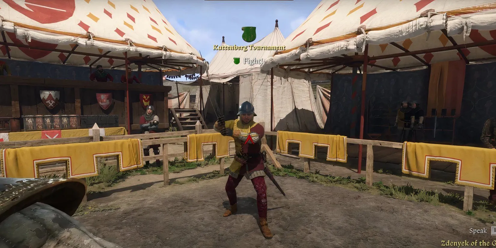Cận cảnh trận đấu kiếm tay đôi trong Giải đấu Kuttenberg Kingdom Come Deliverance 2