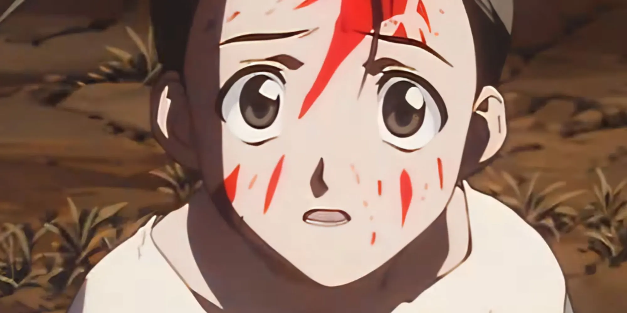 Cảnh anime cutscene trong Xenogears khắc họa khoảnh khắc nội tâm phức tạp của nhân vật Fei