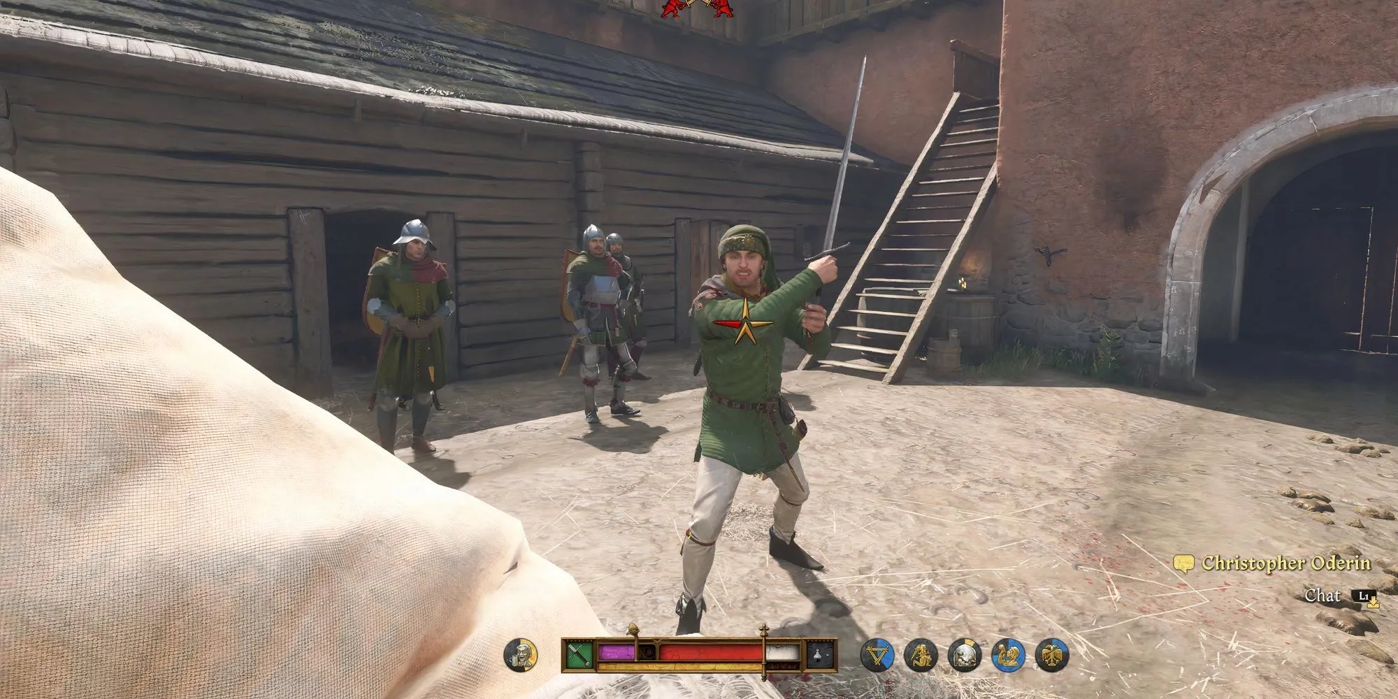 Cảnh đấu tay đôi trong Kingdom Come Deliverance 2