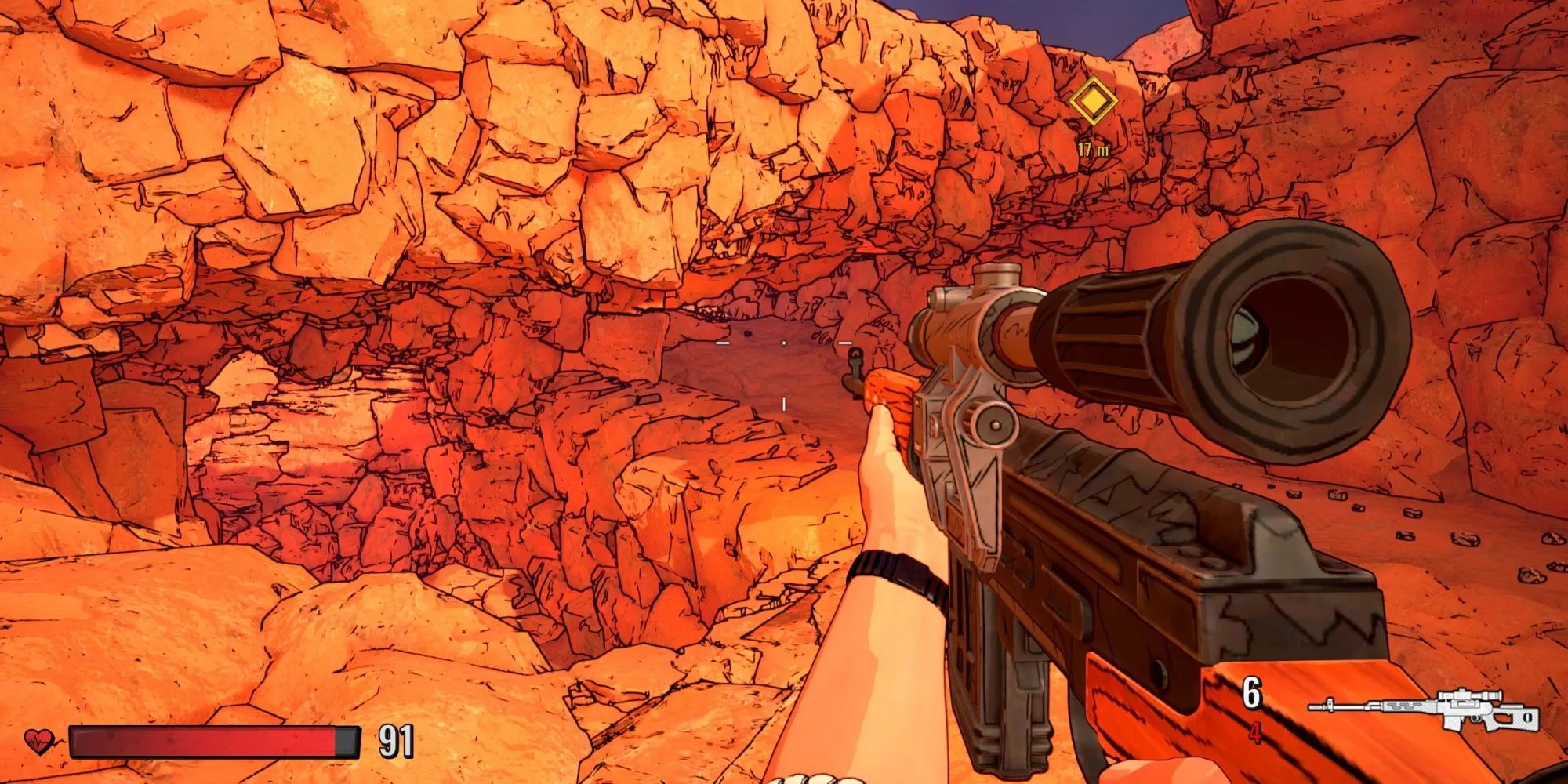 Cảnh trong game bắn súng XIII Remake với đồ họa cel-shaded truyện tranh