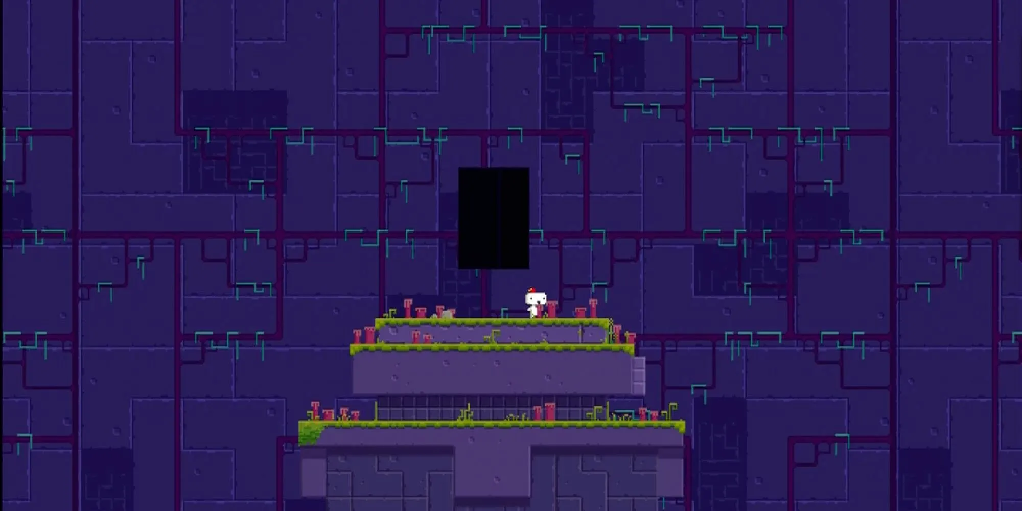 Câu đố The Black Monolith bí ẩn và cực khó trong game platformer Fez