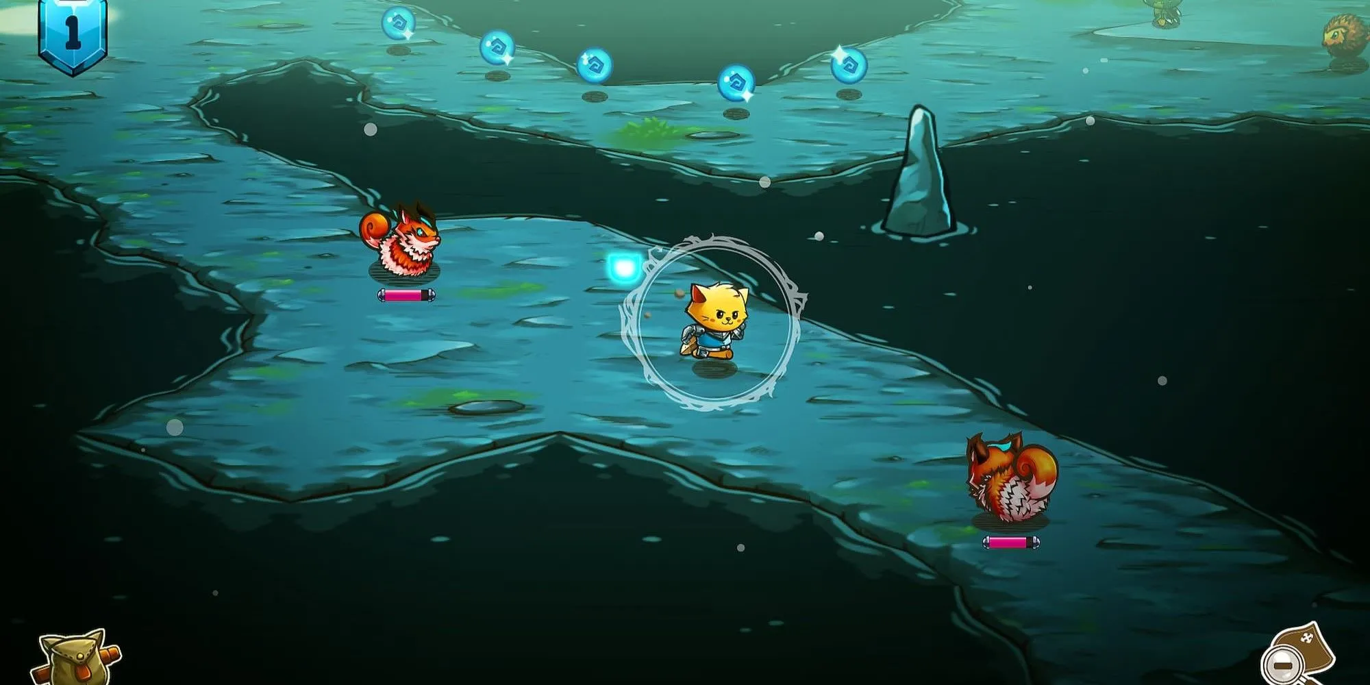 Chú mèo dũng sĩ khám phá hầm ngục trong game Cat Quest
