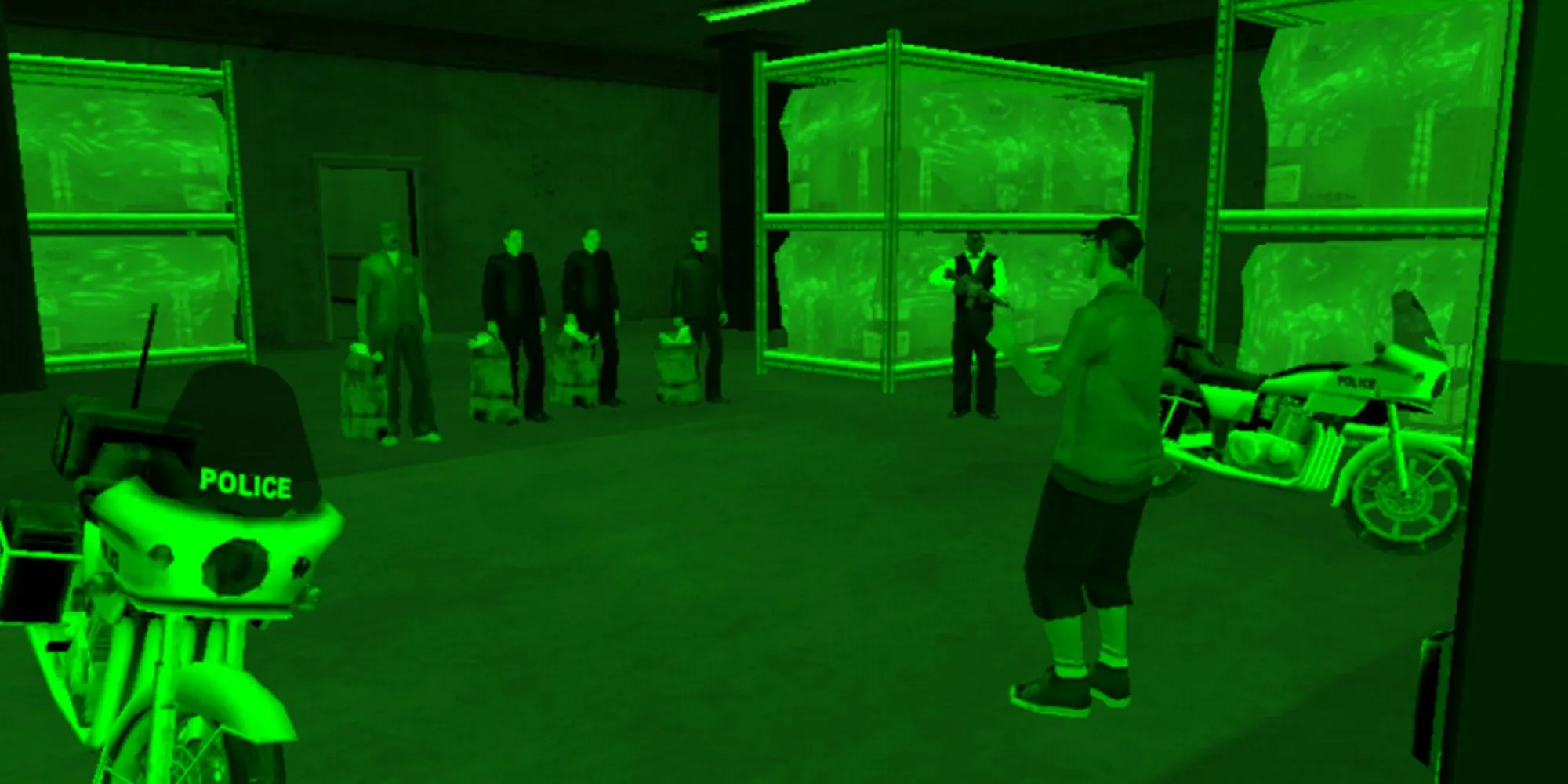 CJ đột nhập sòng bạc Caligula's trong nhiệm vụ Breaking The Bank At Caligula's GTA San Andreas