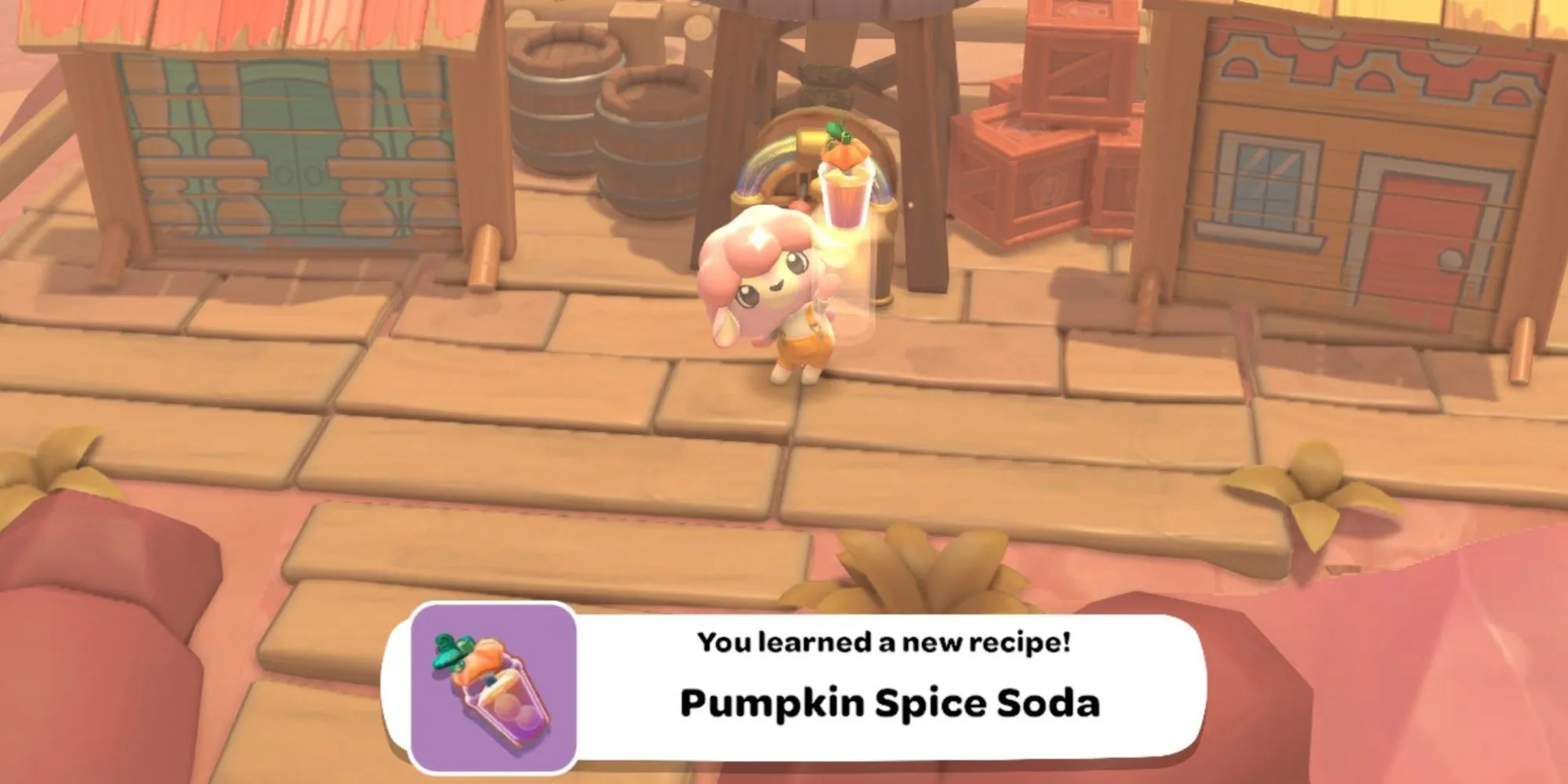 Công thức chế tạo Soda trong Hello Kitty Island Adventure