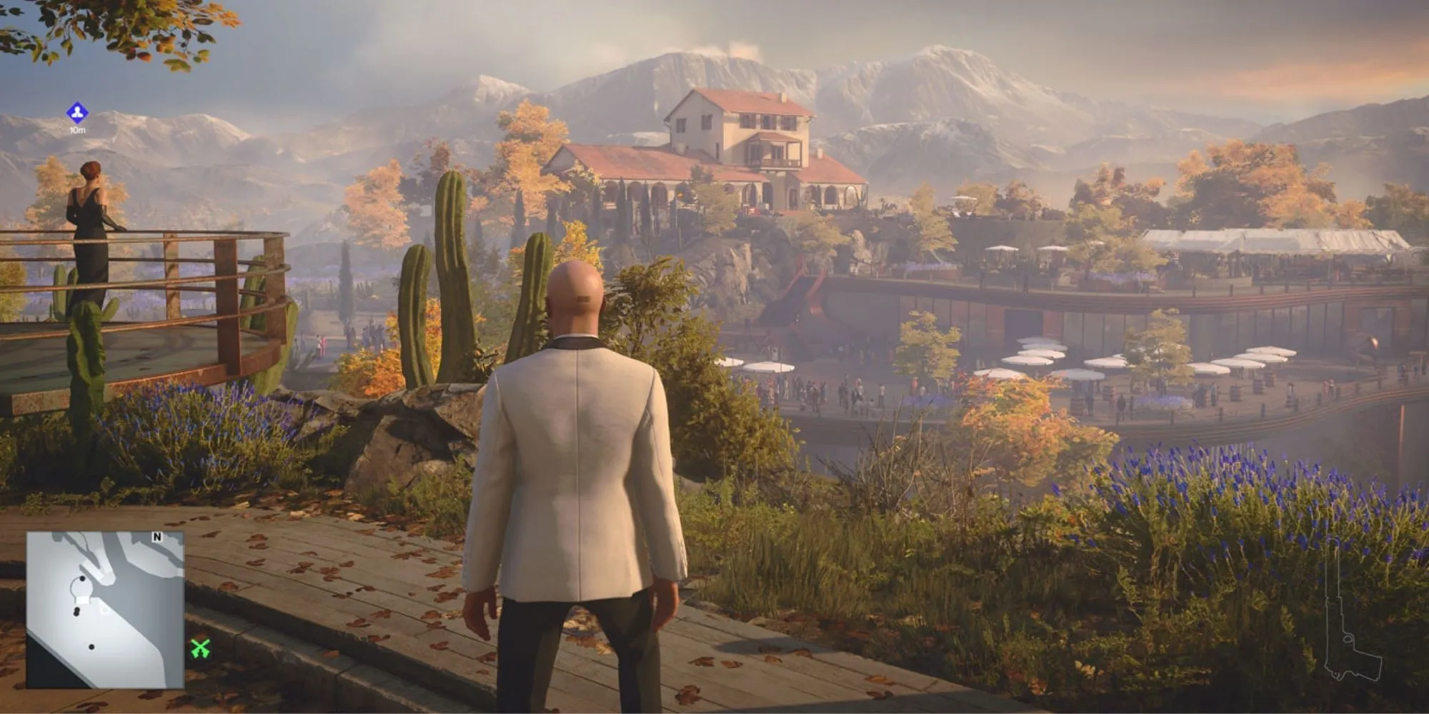 Đặc vụ 47 trong Hitman với đồ họa đỉnh cao tại một địa điểm Nam Mỹ