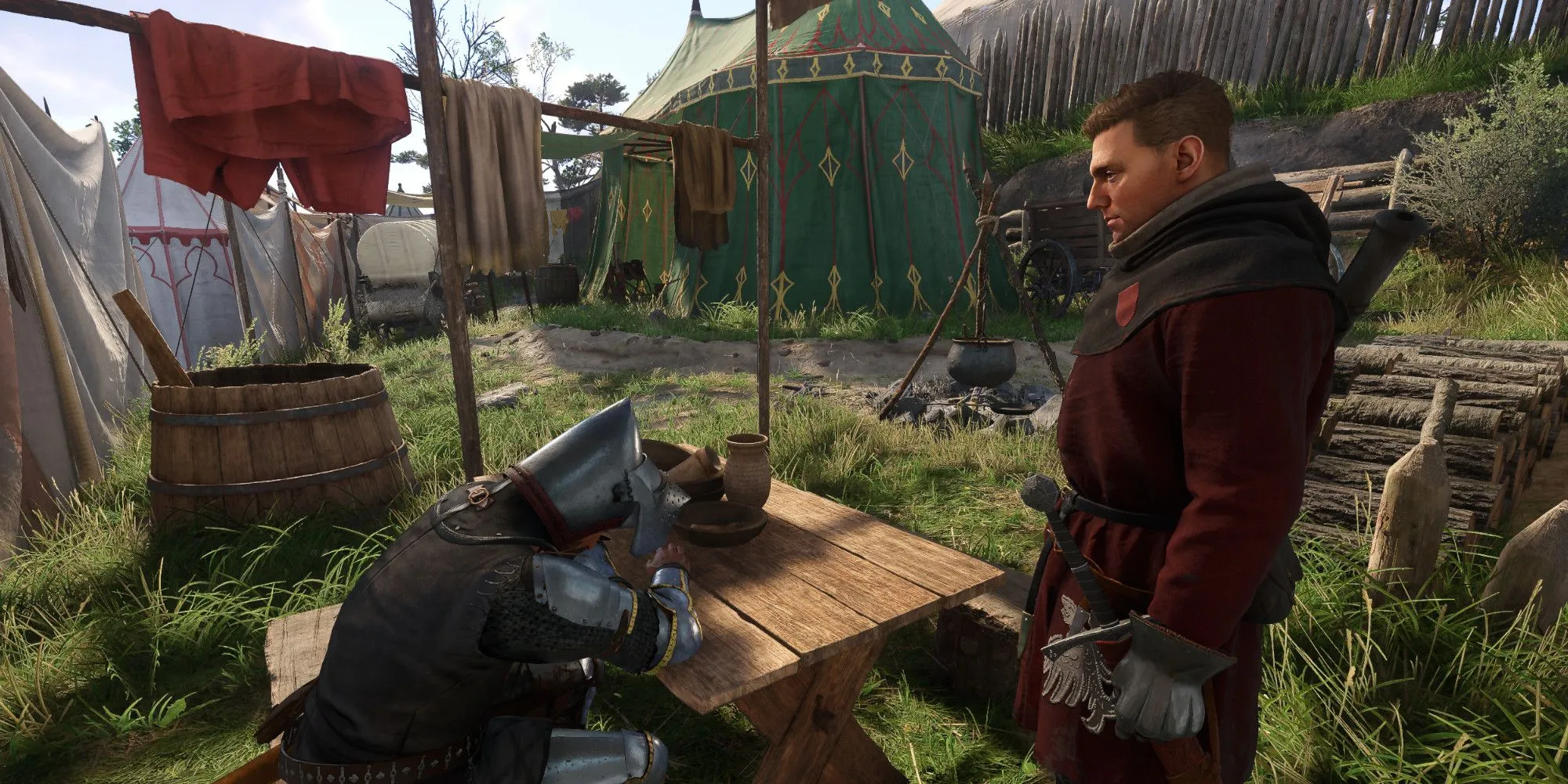 Hiệp sĩ Jezhek buồn bã trong nhiệm vụ Lost Honor - Kingdom Come Deliverance 2
