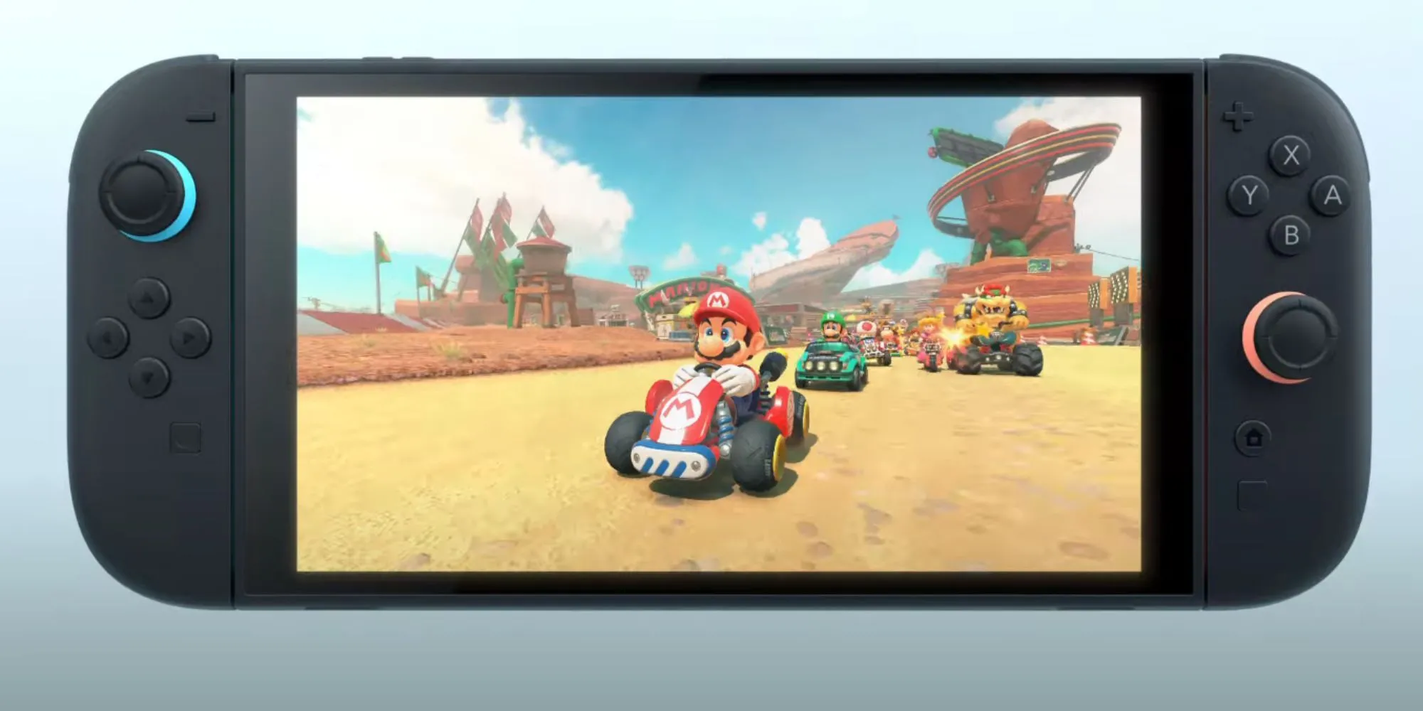 Hình ảnh minh họa game Mario Kart trên hệ máy Nintendo Switch 2