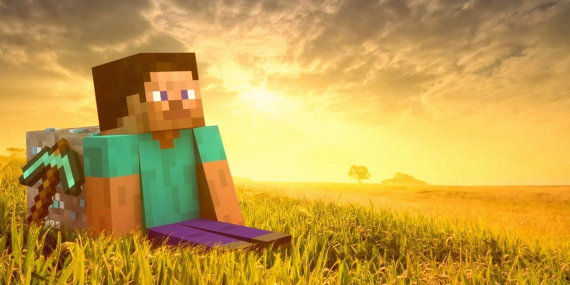 Hình ảnh Steve Minecraft cổ điển gợi nhớ kỷ niệm thế hệ game thủ đầu tiên