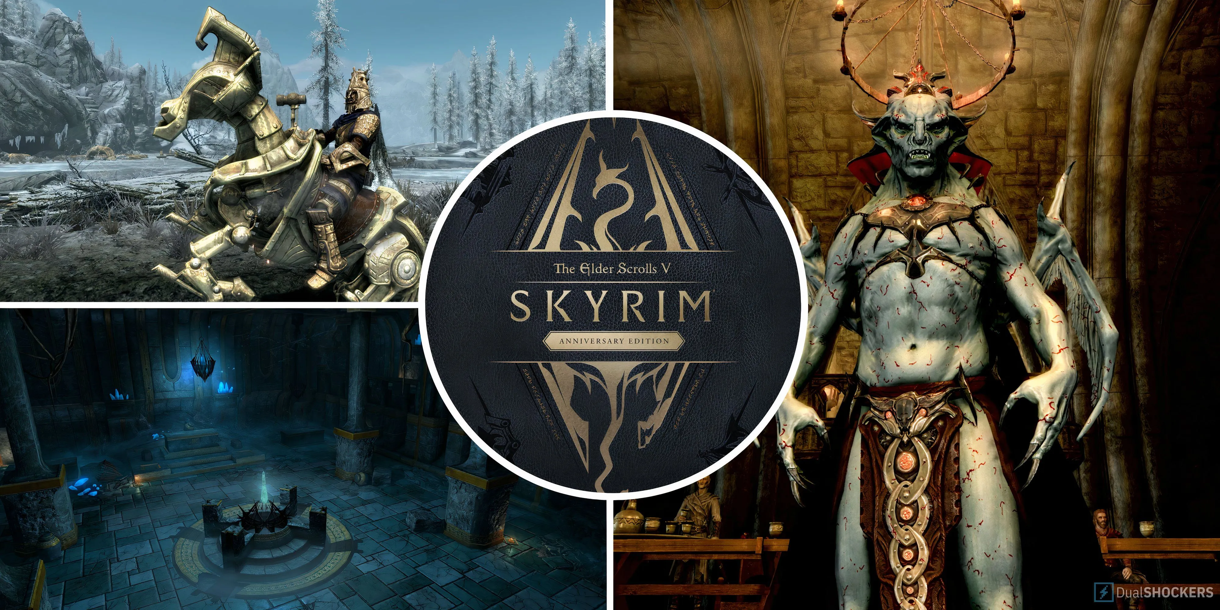 Hình ảnh tùy chỉnh Skyrim với Creation Club và Vampire Lord DLC
