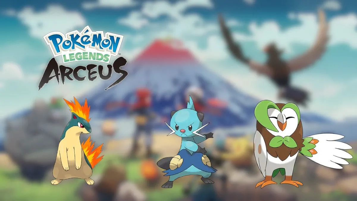 Hướng dẫn tiến hóa Quilava, Dewott, Dartrix trong Pokemon Legends Arceus