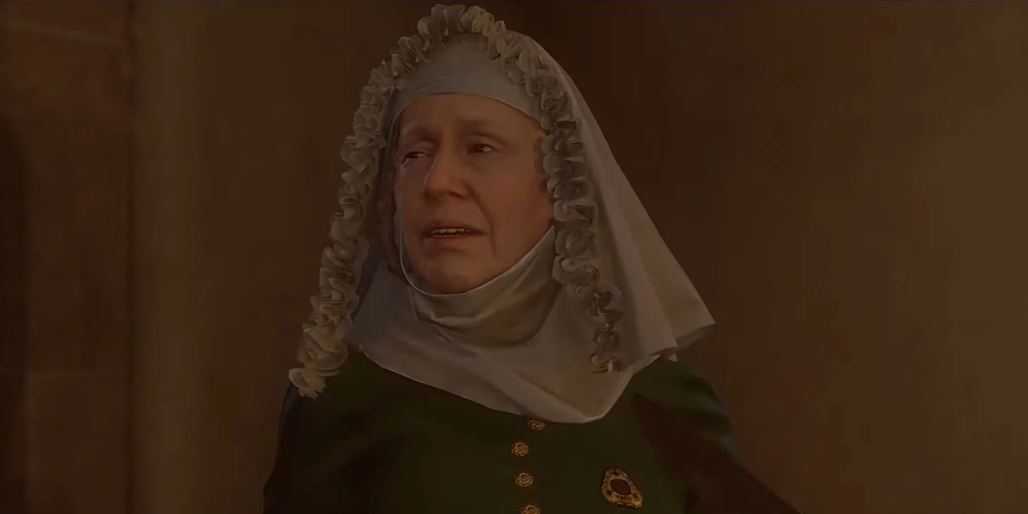 Katherine và Henry trong khung cảnh căng thẳng của nhiệm vụ The Fifth Commandment KCD2
