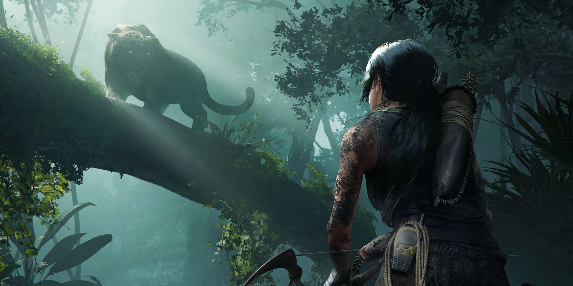 Lara Croft trong Shadow of the Tomb Raider với thông báo game không rời Xbox Game Pass