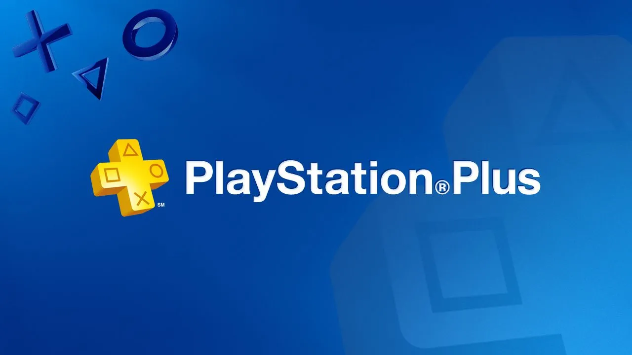 Logo PlayStation Plus phiên bản cũ trên nền xanh quen thuộc với game thủ
