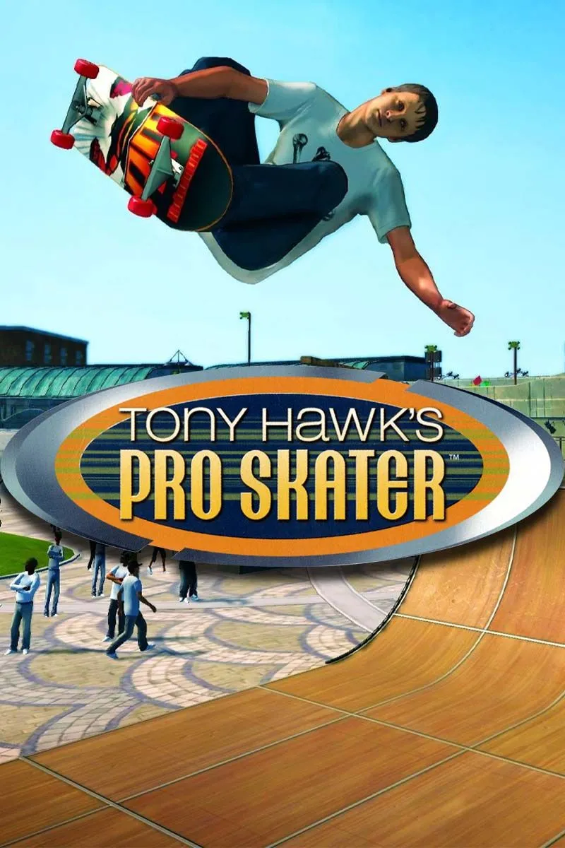 Logo và hình ảnh đại diện cho dòng game Tony Hawk's Pro Skater