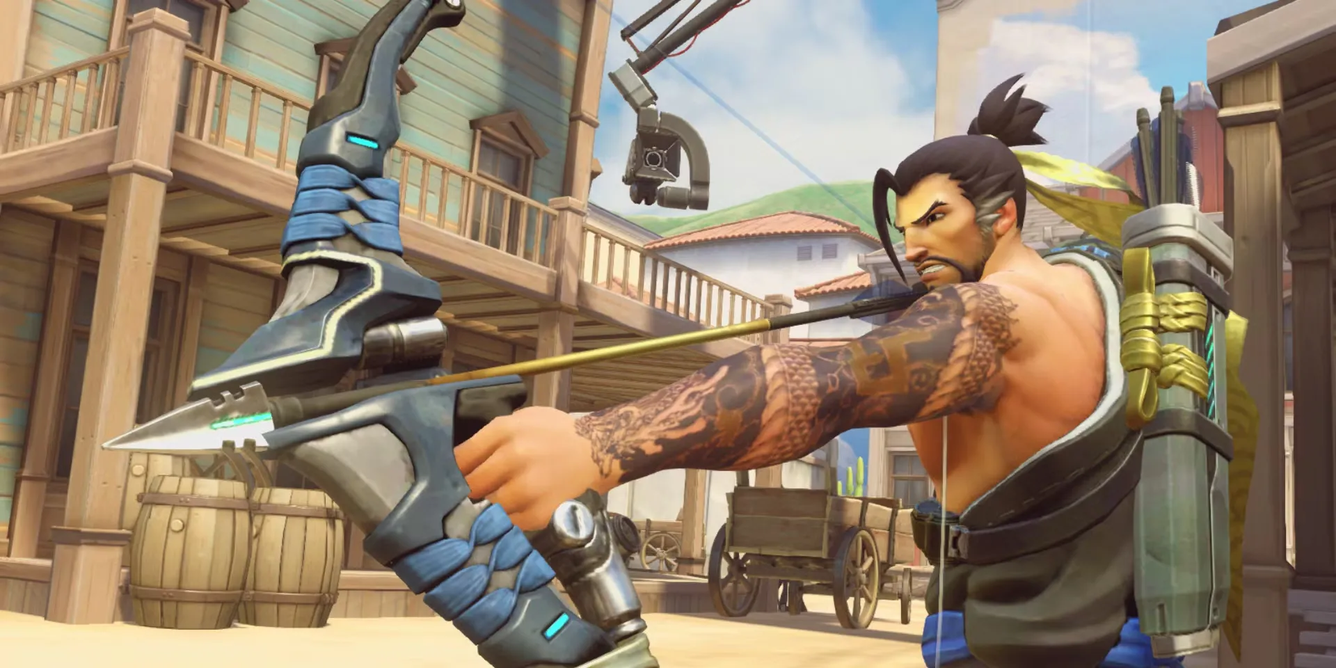 Một pha giao tranh đồng đội đặc trưng trong game hero shooter Overwatch 2 với các anh hùng quen thuộc