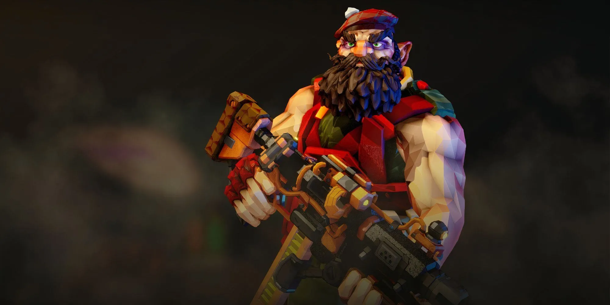 Nhân vật Engineer trong Deep Rock Galactic với bộ giáp và vũ khí đặc trưng.