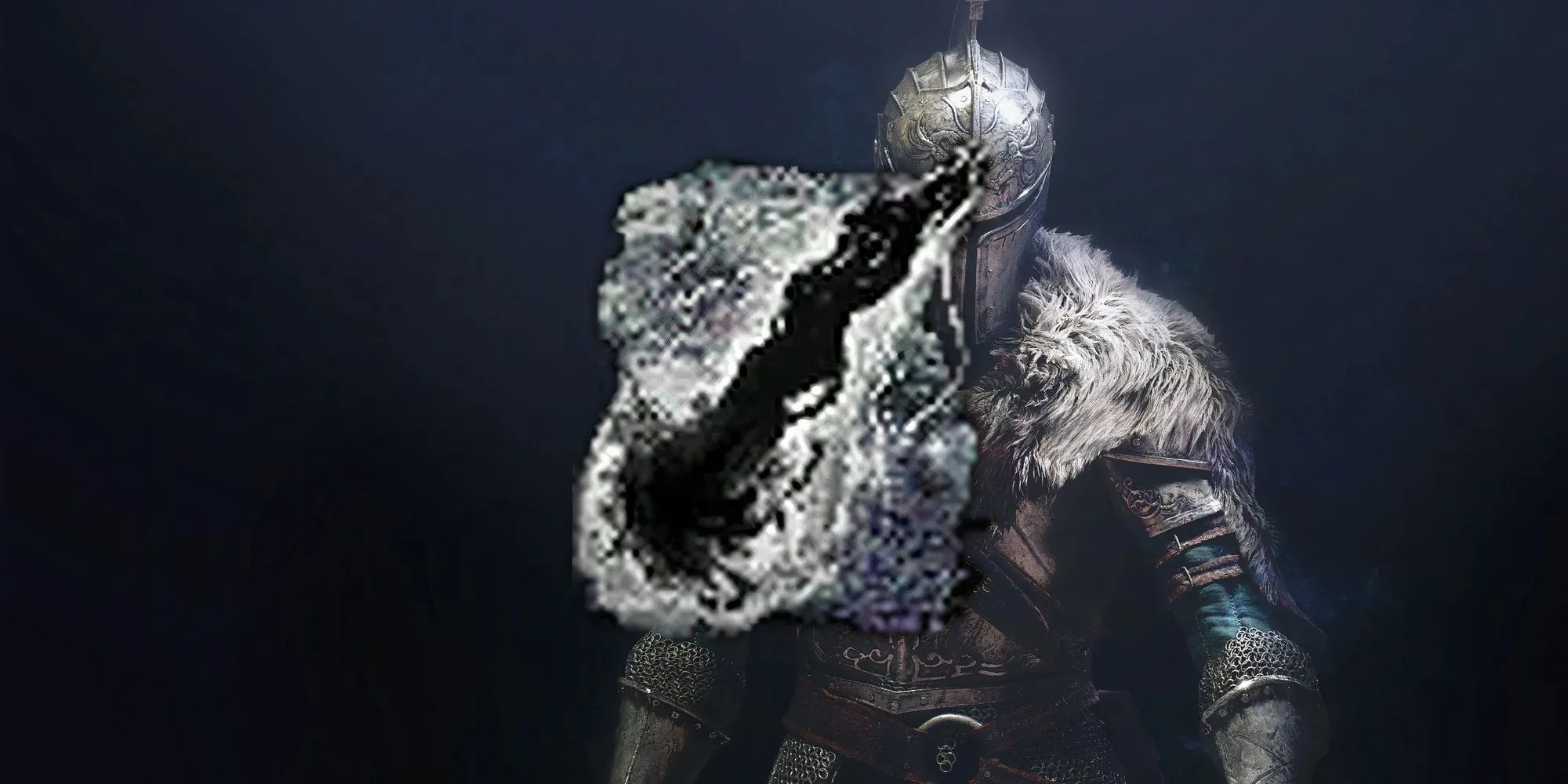 Nhân vật trong Dark Souls 2 thi triển phép thuật bóng tối Climax mạnh mẽ