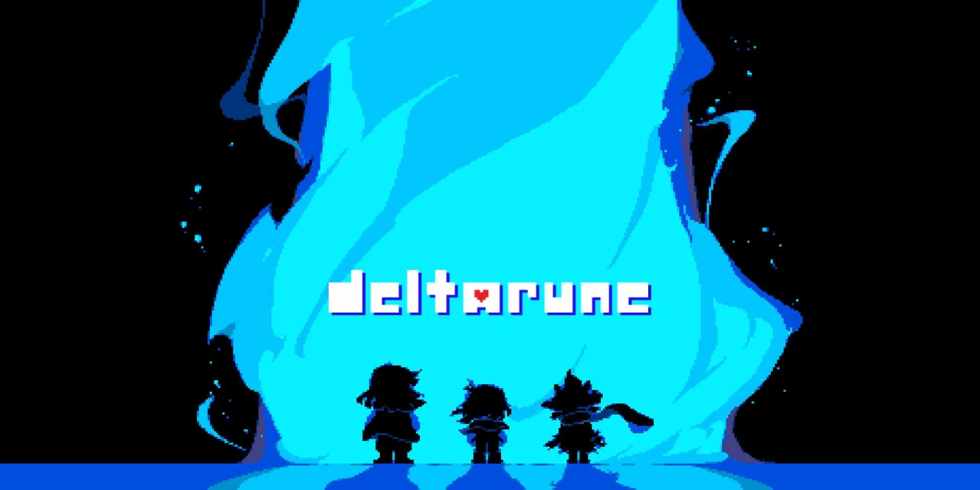 Poster chính thức của game Deltarune