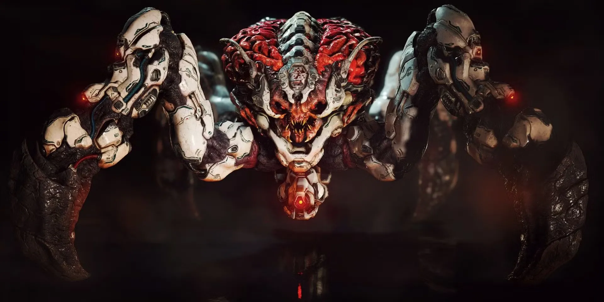 Spider Mastermind trùm cuối DOOM 2016 dạng nhện máy khổng lồ