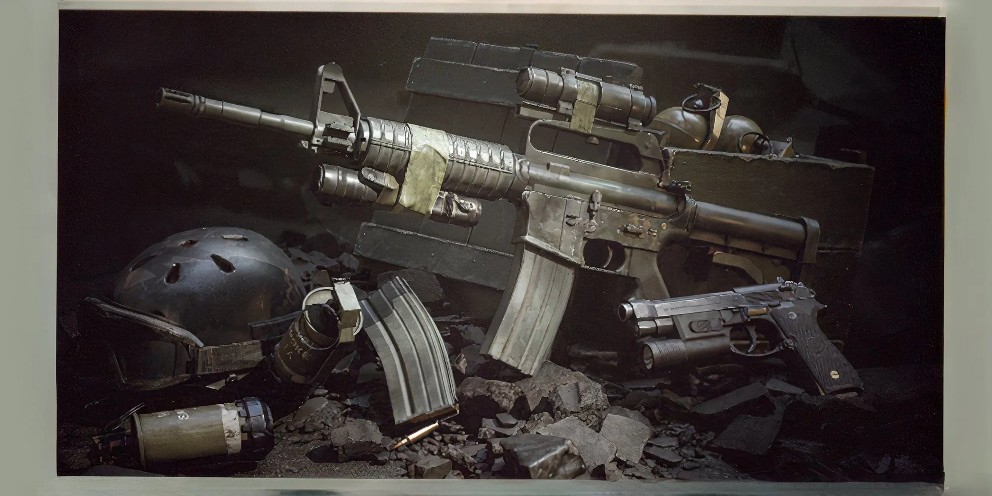 Súng trường CAR-15 (Colt 723) tối ưu cho cận chiến trong Delta Force Black Hawk Down