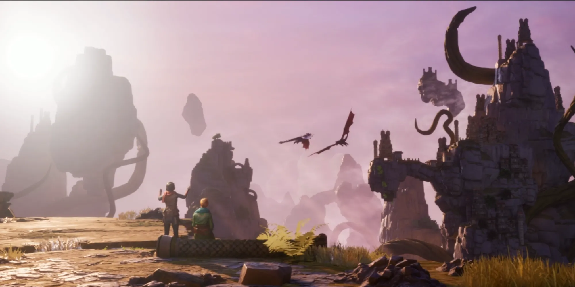 Tiêu diệt Megalith, trùm cuối chương Rise of the Dragon Realm trong Split Fiction