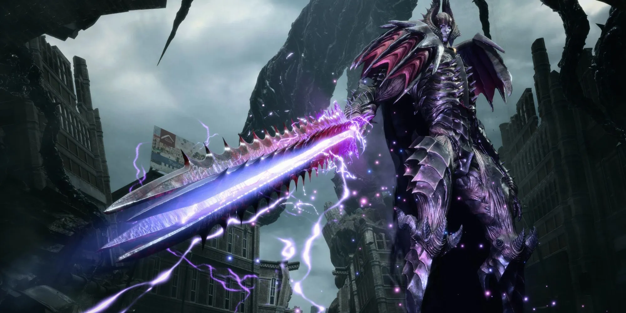 Trùm hiệp sĩ Cavaliere Angelo chuẩn bị giao chiến trong Devil May Cry 5