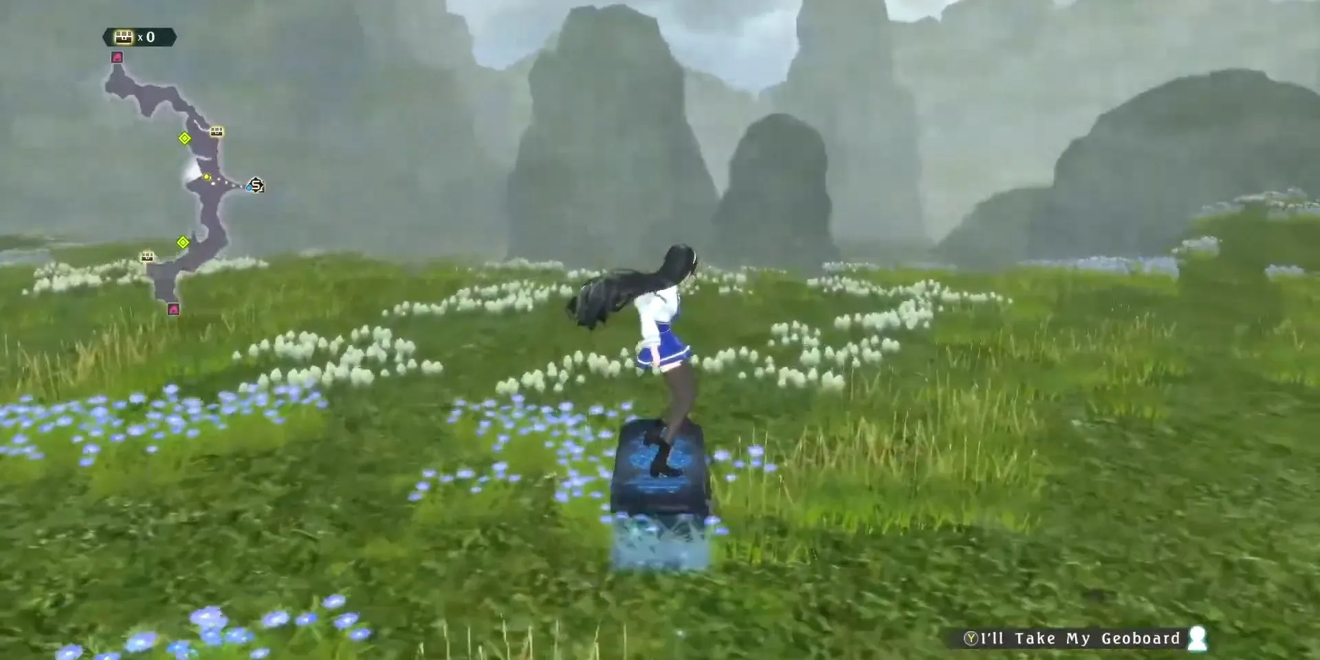 Velvet lướt ván Geoboard trong Tales of Berseria