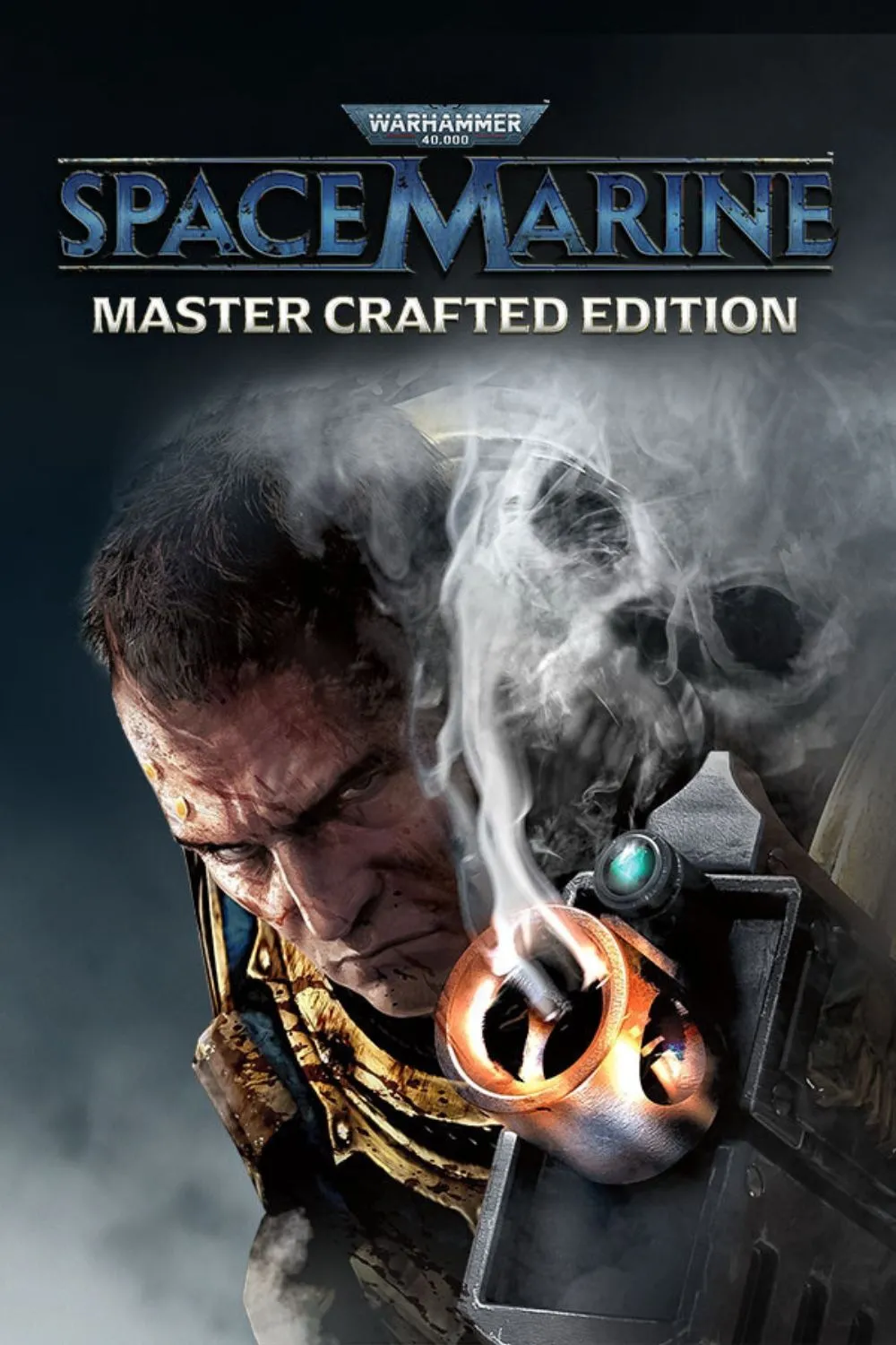 Ảnh bìa chính thức của game Warhammer 40k Space Marine Master Crafted Edition