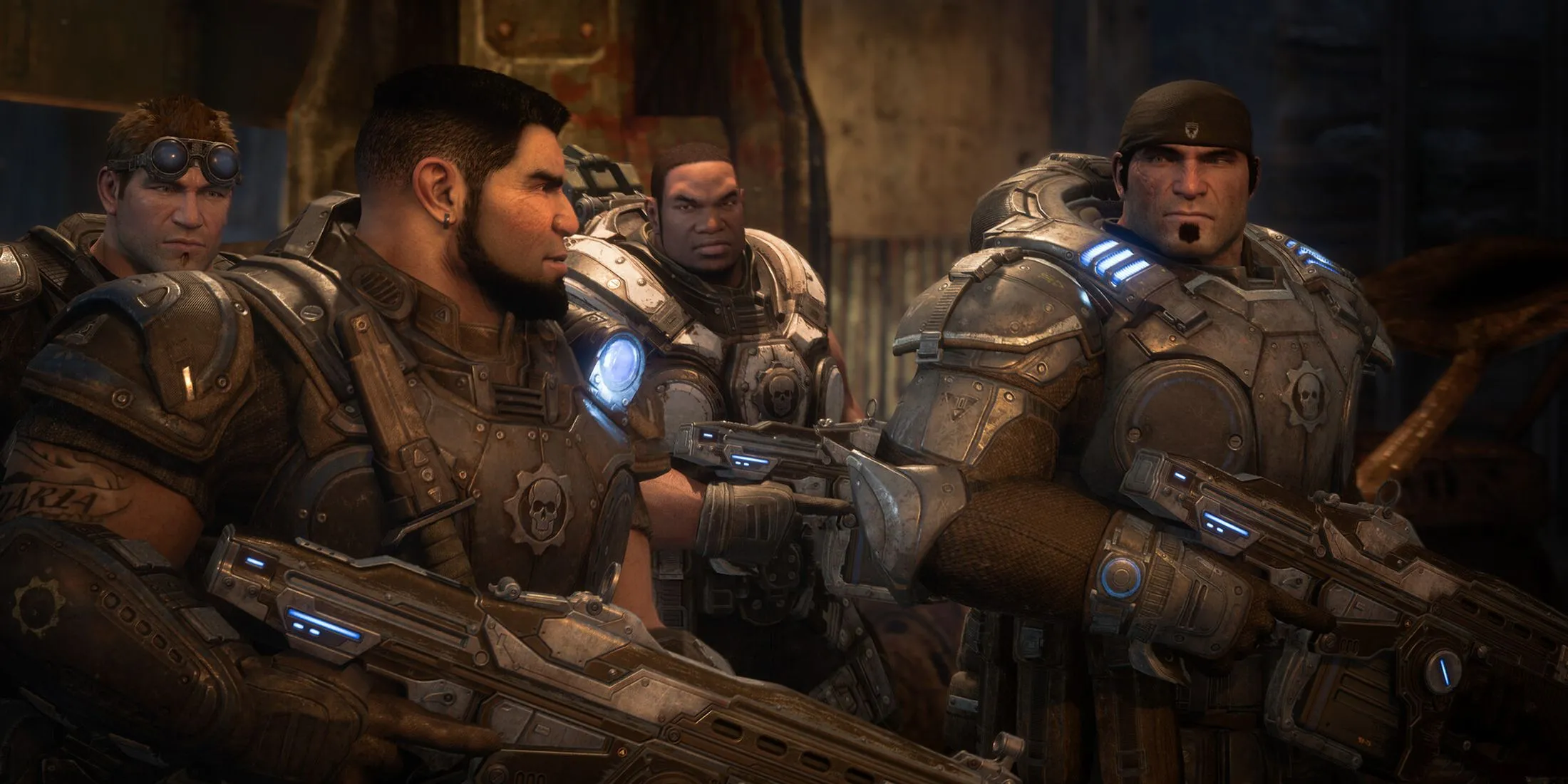 Các nhân vật biểu tượng trong Gears of War Reloaded