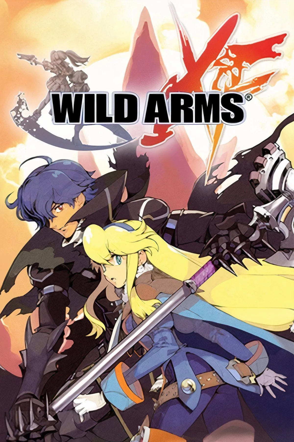 Bìa game Wild Arms XF độc đáo