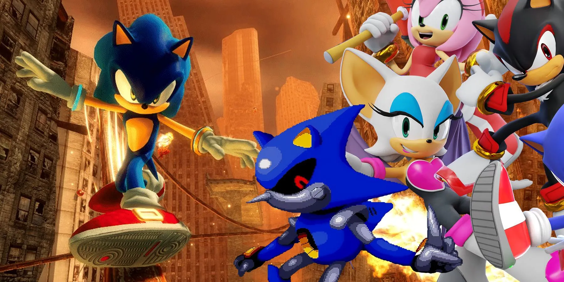 Bộ sưu tập các tựa game Sonic do fan làm ra