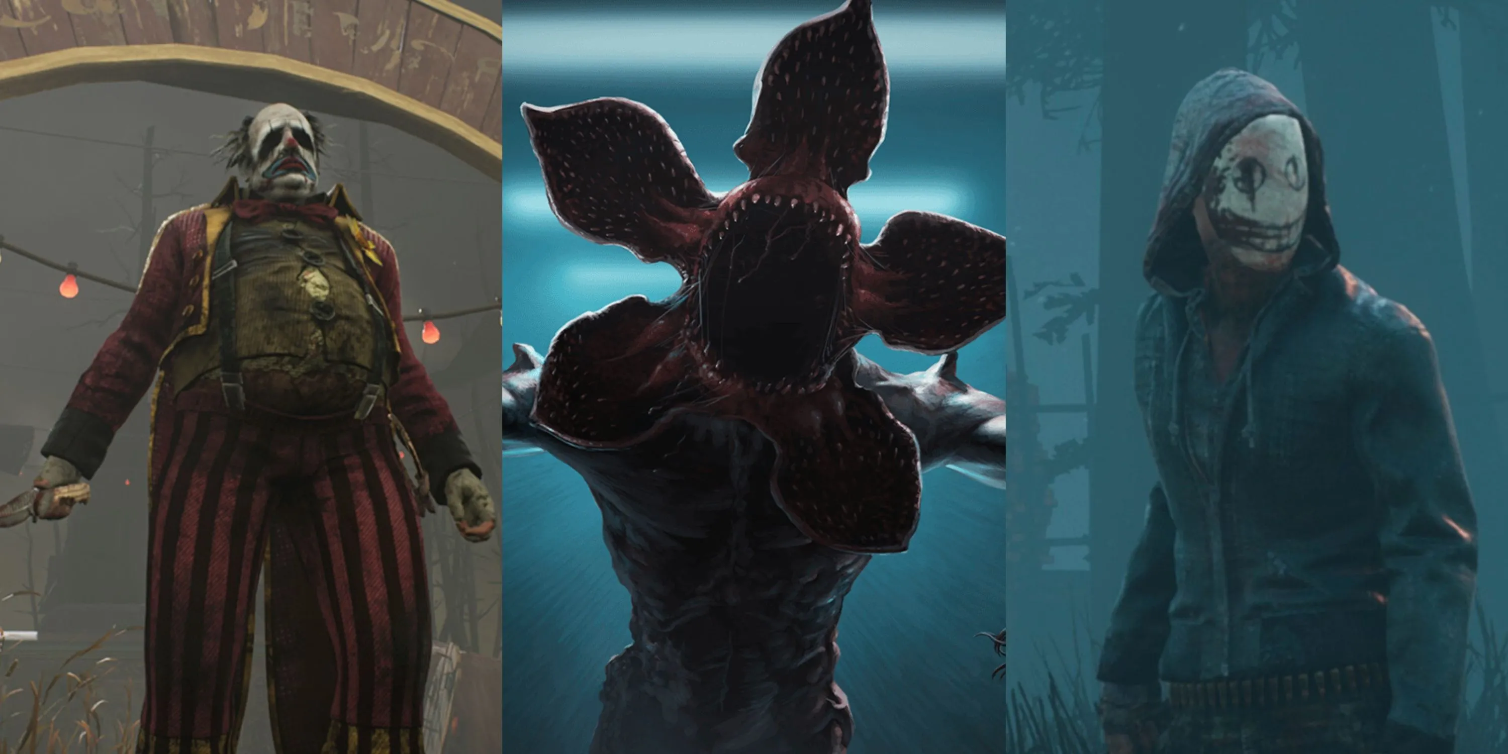 Các sát thủ nên mở khóa đầu tiên trong Dead by Daylight, hình ảnh minh họa một số nhân vật sát thủ