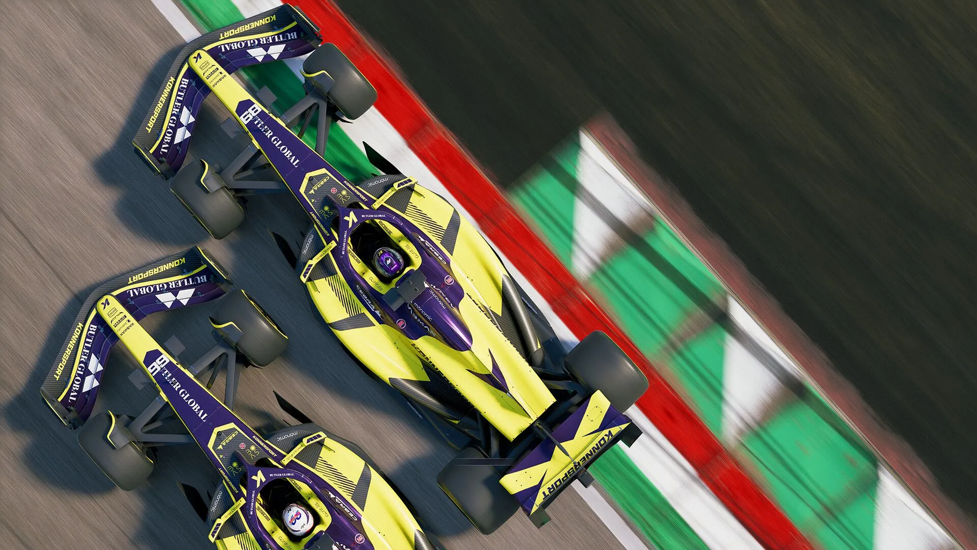 Cảnh làm việc tại pit stop trong game F1 25