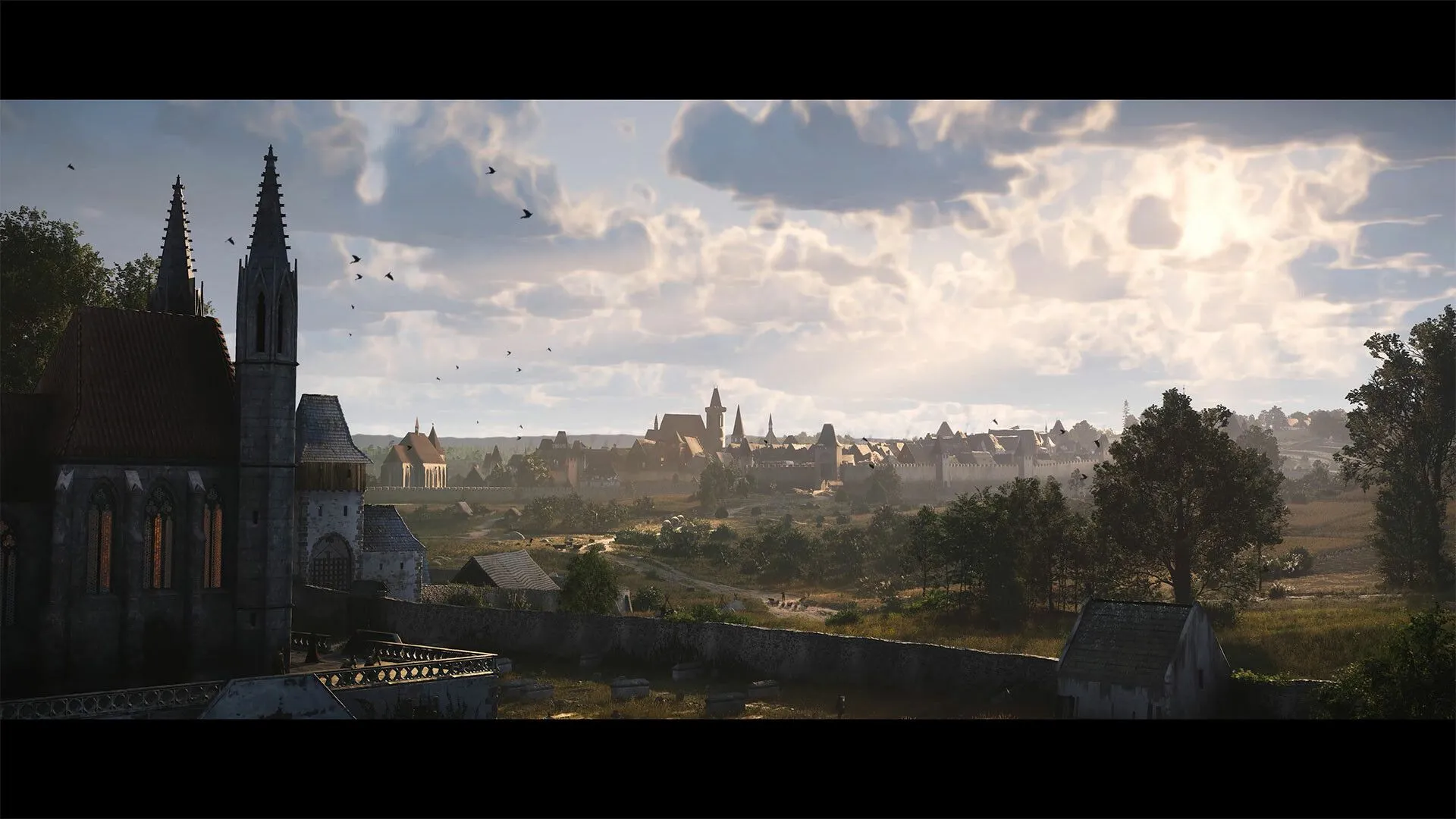 Cảnh nông thôn Bohemia trong Kingdom Come Deliverance II với hình ảnh chân thực