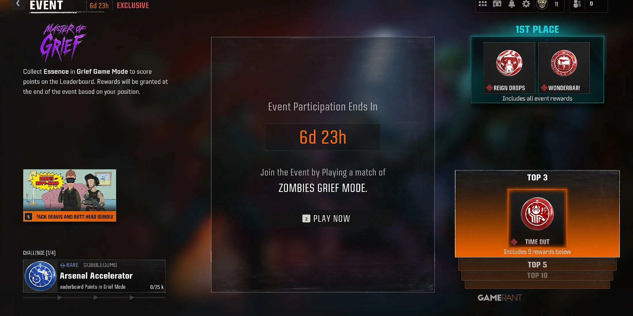 Danh sách các phần thưởng GobbleGum độc quyền từ sự kiện Master of Grief trong Black Ops 6 Zombies.