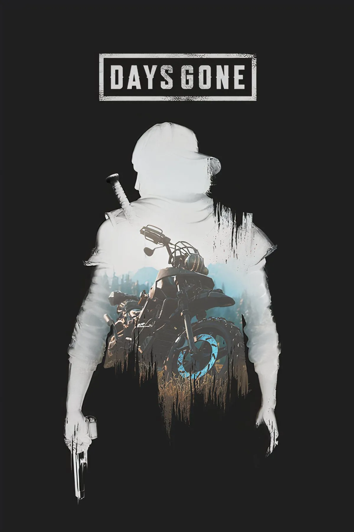 Deacon St. John lái mô tô giữa bầy Freaker trong Days Gone
