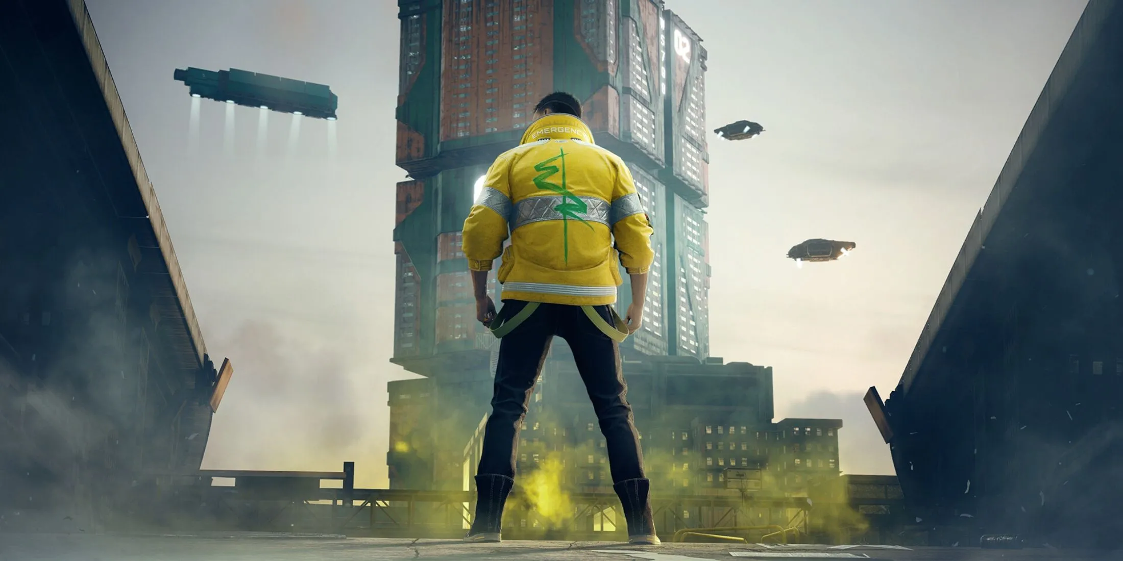 Giao diện điều khiển trong Cyberpunk 2077 thể hiện sự nâng cấp phiên bản 2.3