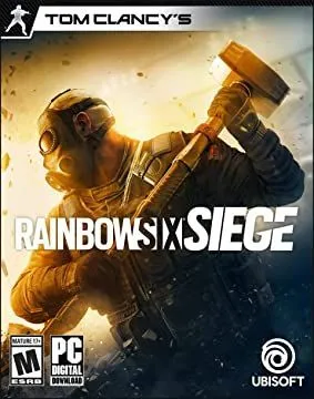 Góc nhìn từ người chơi khi sử dụng thiết bị phá tường trong Tom Clancy's Rainbow Six Siege, minh họa sự căng thẳng của gameplay.