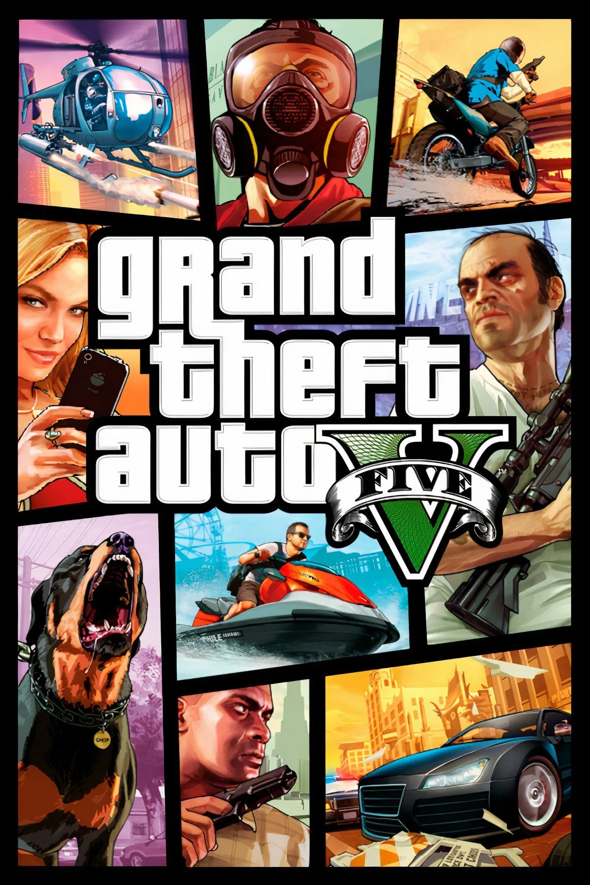 Grand Theft Auto 5 (GTA V) - huyền thoại game thế giới mở và cộng đồng RP sôi động
