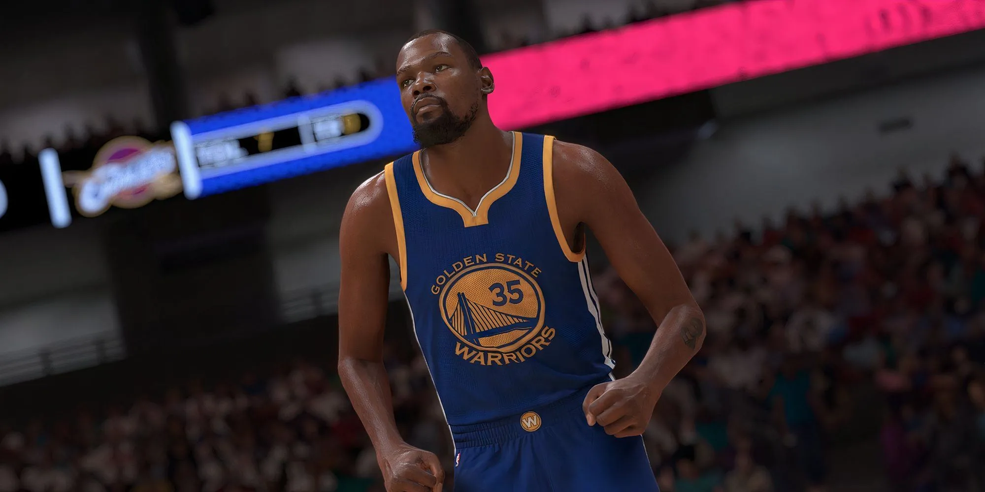 Hình ảnh game bóng rổ NBA 2K series, minh họa giao diện hoặc lối chơi.