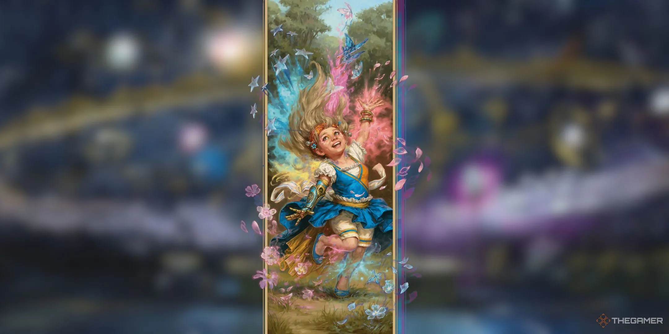 Pháp sư Wild Magic từ D&amp;D với nguồn sức mạnh ma thuật khó lường và đầy bùng nổ.