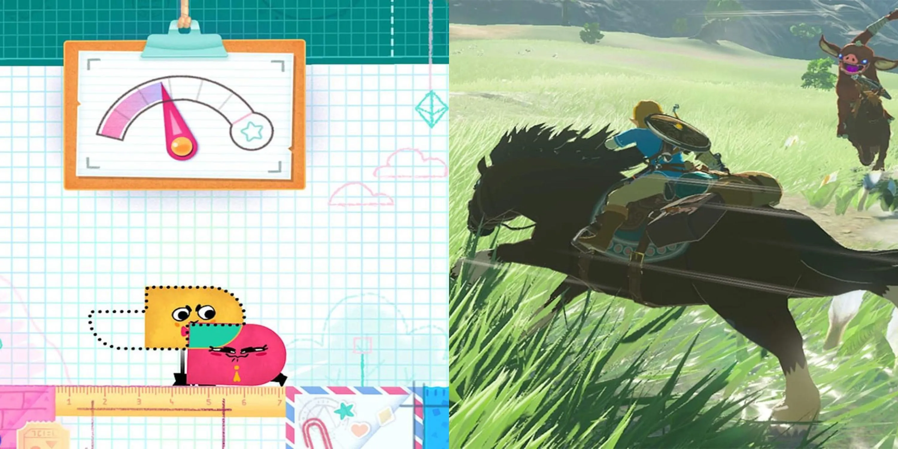 Snipperclips và Breath of The Wild trên Nintendo Switch