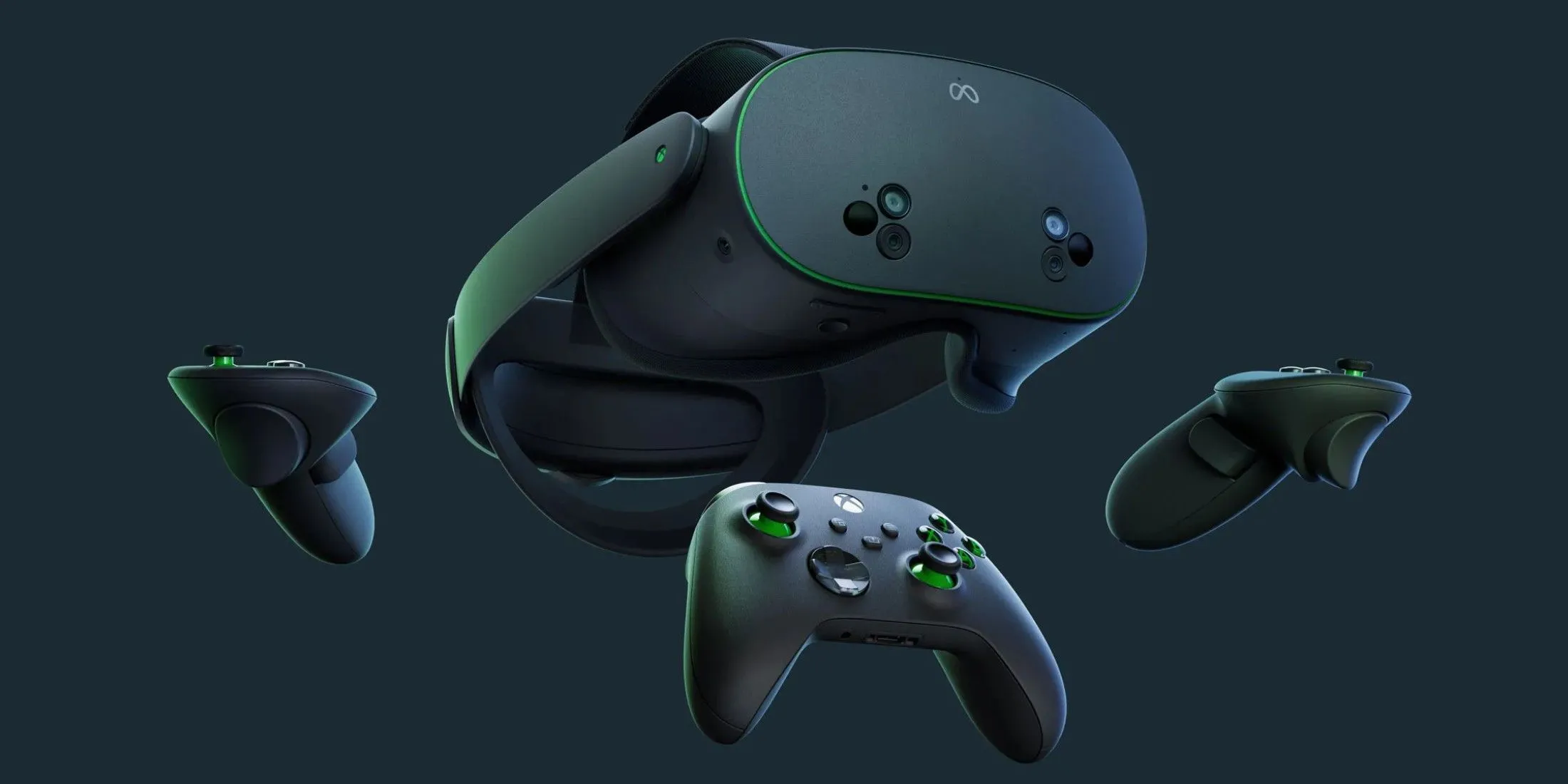 Tai nghe Meta Quest 3S phiên bản Xbox trong hộp, thể hiện khả năng tương thích
