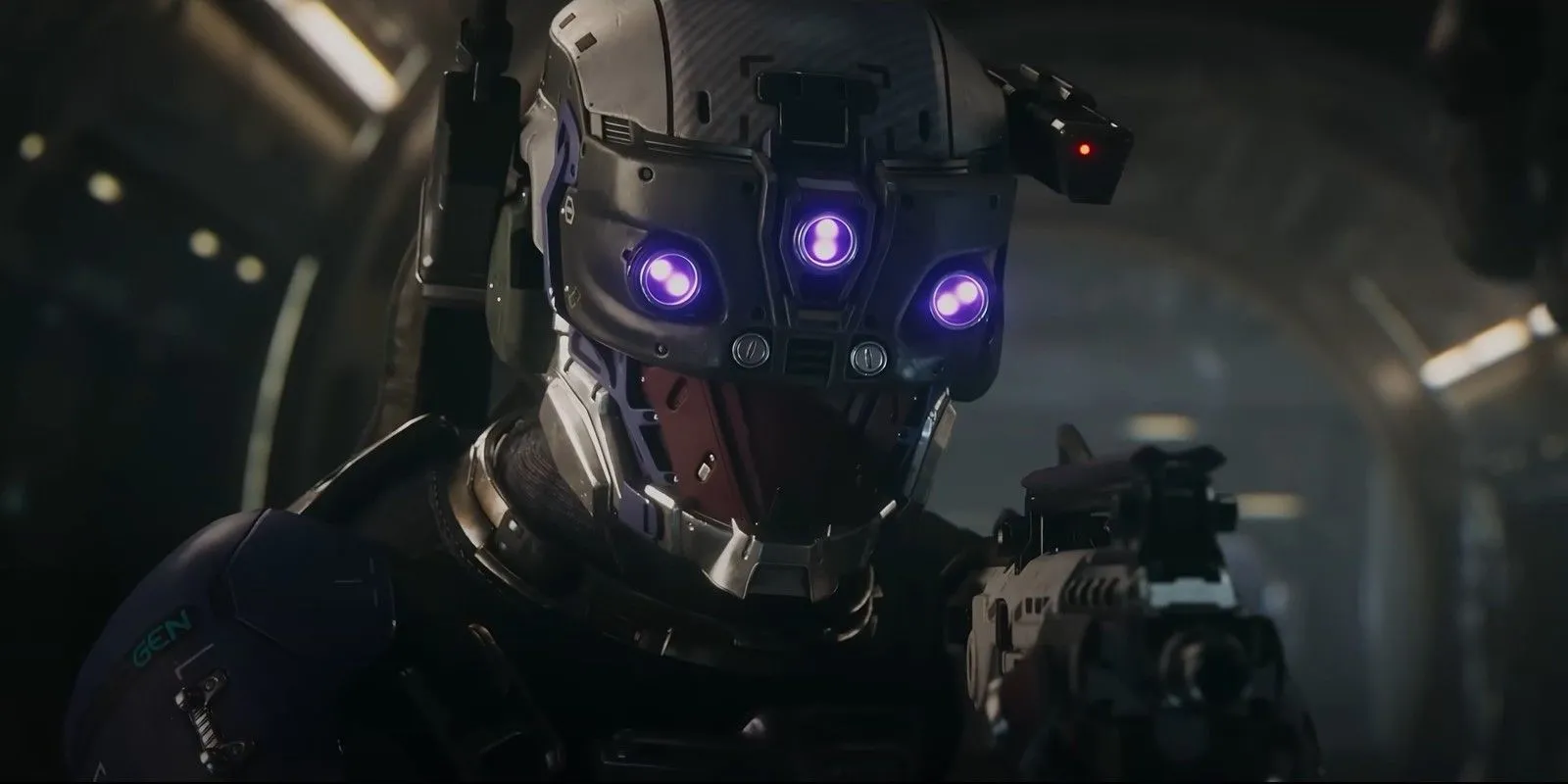 Tàu vũ trụ di chuyển qua cấu trúc khổng lồ, gợi mở những bí ẩn trong vũ trụ The Expanse Osiris Reborn.