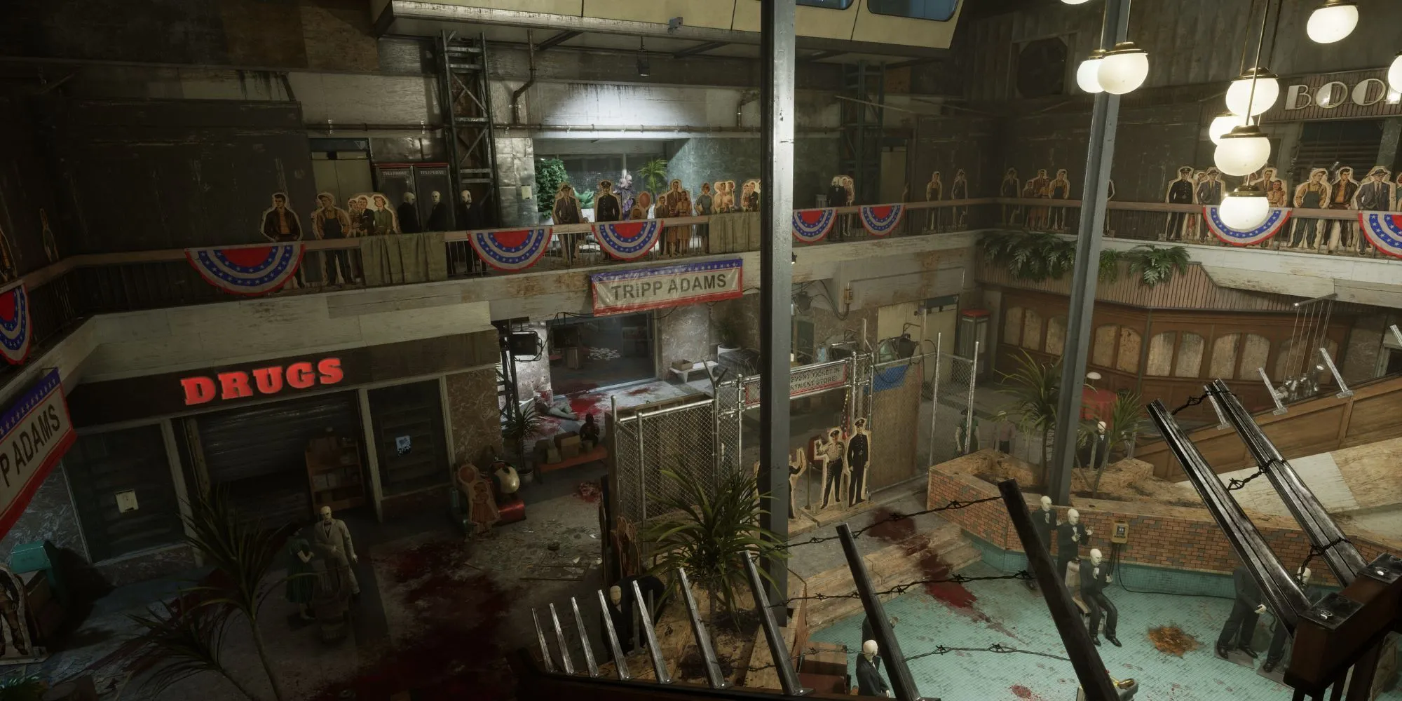 Toàn cảnh bản đồ Shopping Mall trong The Outlast Trials